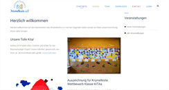 Desktop Screenshot of kruemelkiste-braunschweig.de