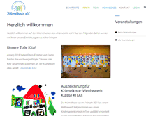 Tablet Screenshot of kruemelkiste-braunschweig.de